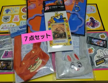 주토피아 7세트 캐릭터 굿즈