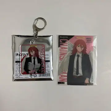 체인소 맨 천사의 악마 아크릴 키링 클리어 카드