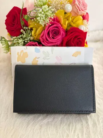 황궁 명함지갑 블랙 가죽제품