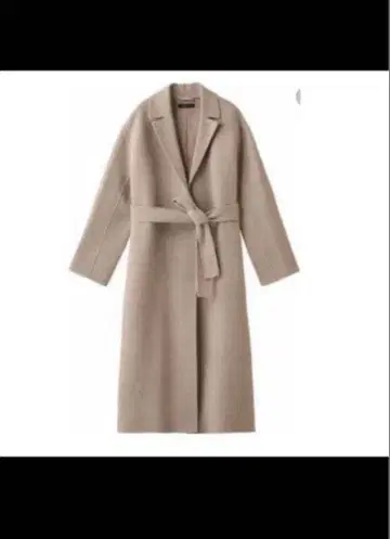 스태닝 루어 울 리버 가운 코트 새상품급 아이보리 베이지0