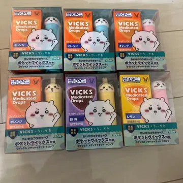 VICKS 치이카와 (먼작귀) 콜라보 6개 세트