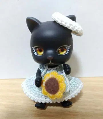 캡슐 인형 고양이 블랙 커스텀