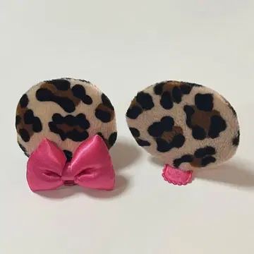 미니 레오파드 무늬 패치