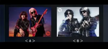 B'z 회장 한정판 포스터 컴플리트 세트