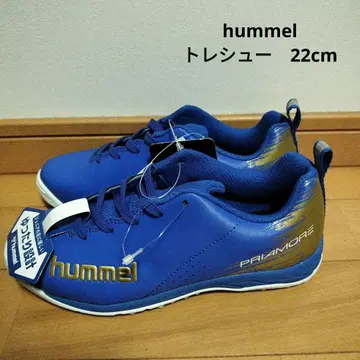 [ 미사용 ] hummel 축구 트레이닝화 22.0cm