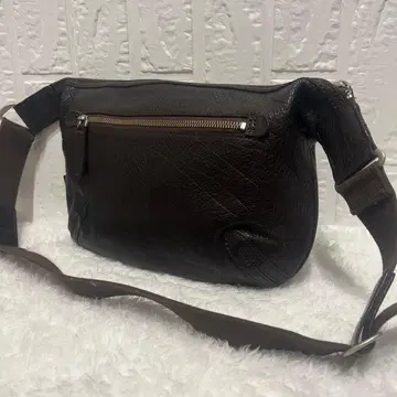 [ 레어 ] paul smith 폴스미스 숄더백 브라운 천연 가죽