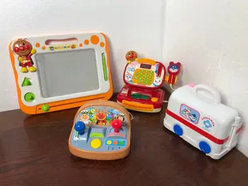 호빵맨 완구 4점 세트 일괄 정크