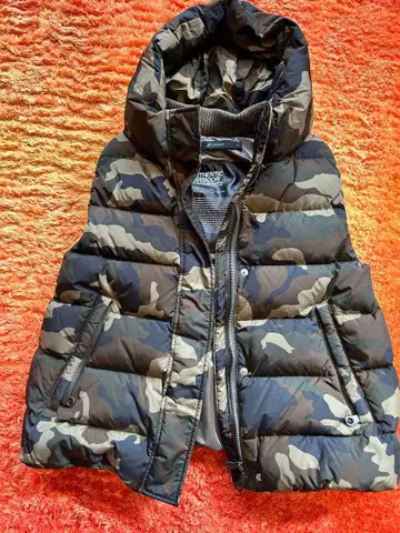 JOHNBULL 다운 베스트 카모플라쥬