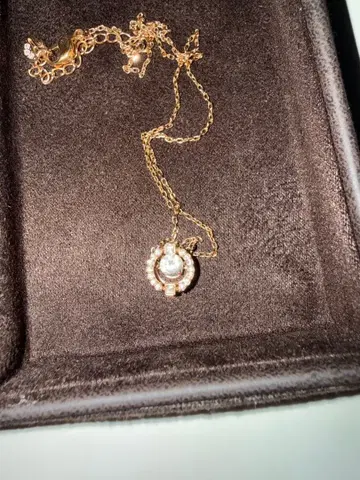 라운드 컷, 화이트, 로즈 골드 톤 도금