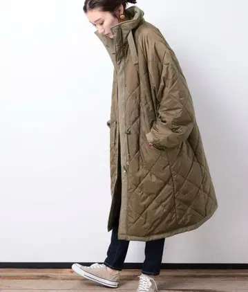 FREAK'SSTORE 퀼팅 코트 리버서블 롱 코트