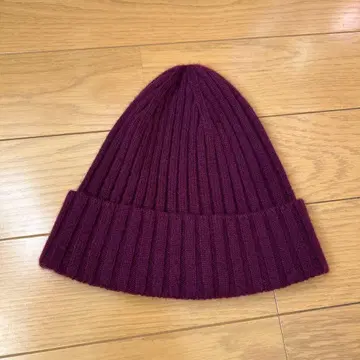 UNIQLO +J 캐시미어 니트 캡 18WINE