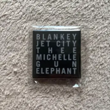 블랑키 제트 시티 미셸 건 엘리펀트 캔뱃지 배지
