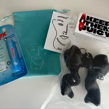 JIMI jimi 립 케이스 립 키링 블랙 한국