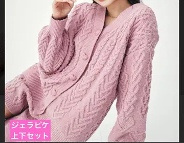 젤라또피케 아란 후드티 & 숏 팬츠 핑크 발렌타인