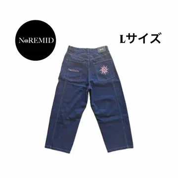 NOREMID RIGID DENIM NAVY/PINK