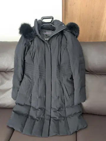 RUIRUE BOUTIQUE 블랙 롱 코트 XL