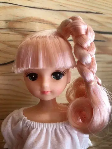 하자품 가격 리카짱 캐슬 키라짱 헤드만 핑크 포니테 2개 트위스트