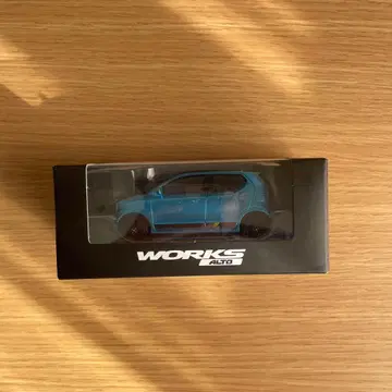 스즈키 알토 웍스 1/43 풀백 미니카