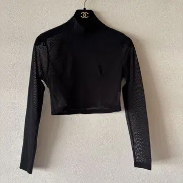 바니스뉴욕 메쉬 하이넥 상의 M