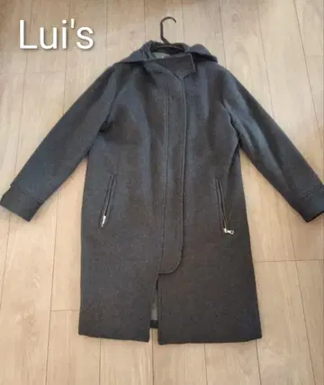 Lui's 후드 부착 체스터 코트 M 사이즈