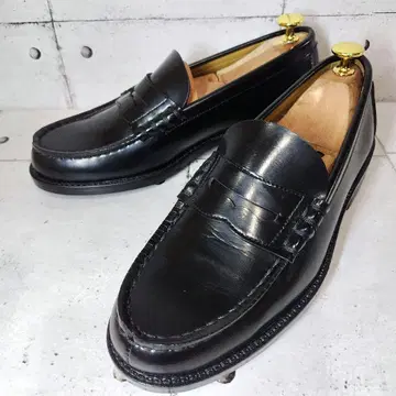 [ 시착 정도 ] 하루타 HARUTA ARVIN 블랙 코인 로퍼 24.5