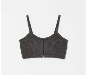eaphi MIX PATTERN KNIT BUSTIER