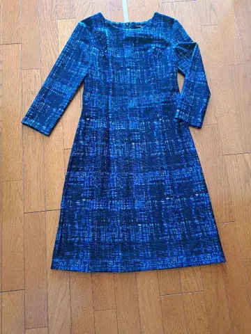 LAUTREAMONT 하이텐션 트위드 프린트 원피스