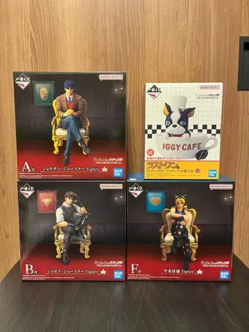 제일복권 죠죠 월드 A상 B상 F상 라스트 원상 피규어