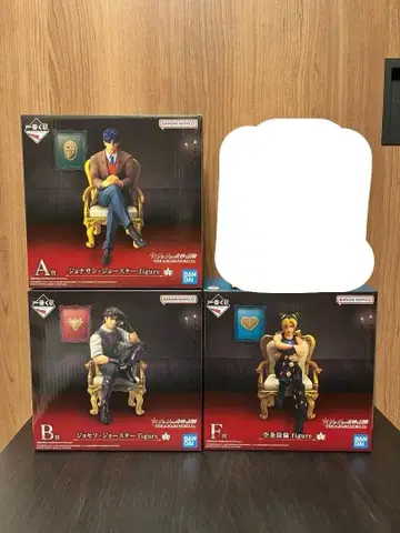 제일복권 죠죠 월드 A상 B상 F상 피규어