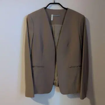 Theory luxe 노카라 자켓 40 L 울