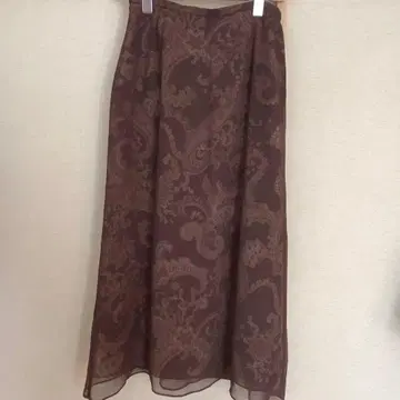 샹 드 마르스 페이즐리 스커트 M 사이즈