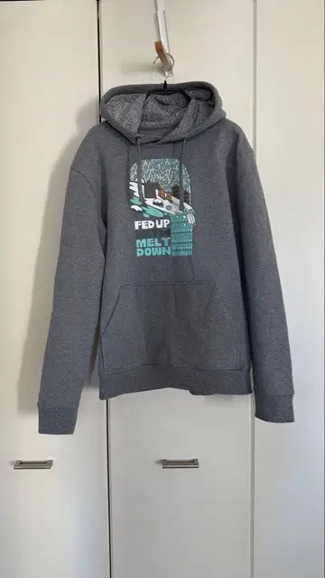 patagonia 그레이 후드티