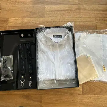 MARQUIS 화이트 포멀 셔츠 세트