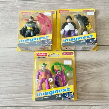 미개봉 새상품 imaginext 3종 세트 배트맨 조커