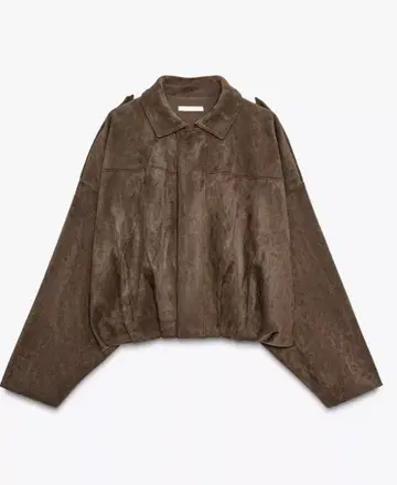 ZARA 스웨이드 느낌 봄버 자켓 S 사이즈