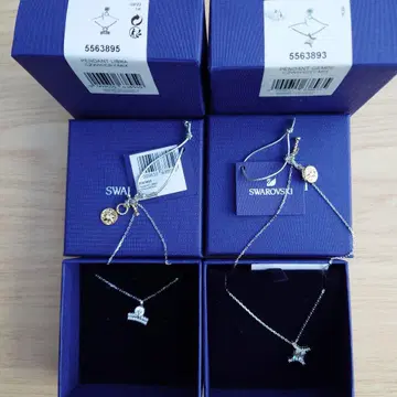 Swarovski 목걸이 2종 세트