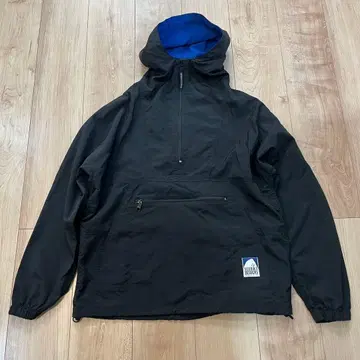 시에라 디자인 백 넘버 아노락 나일론 후드티 블랙