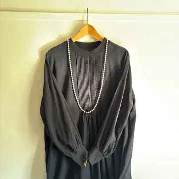 Sunny Clouds 블랙 롱 원피스 L 사이즈