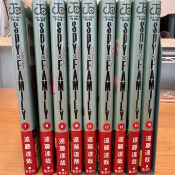 SPY x FAMILY 7권~15권 세트 러버 스트랩 동봉판