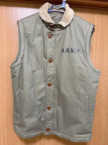 A.R.M.Y. 밀리터리 베스트 카키