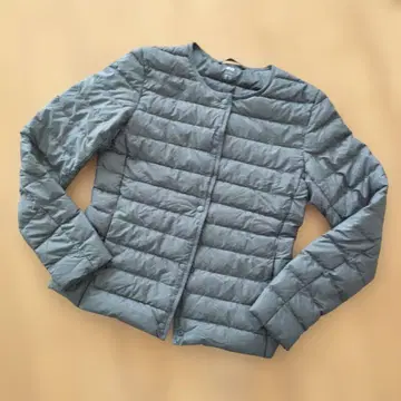 UNIQLO 그레이 이너 다운 자켓 여성용 S