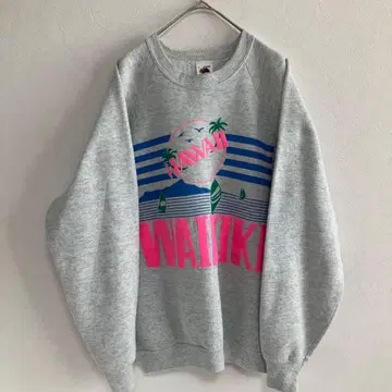 프룻 오브 더 룸 L 맨투맨 1980-90s 미국제 그레이