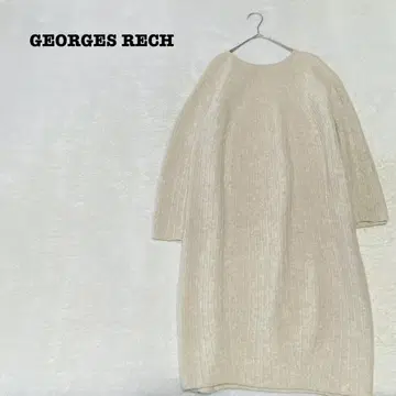 EK4143 [조르주레쉬] 니트 원피스 [36] 무릎 기장 스트레이트