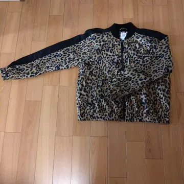 GAP 레오파드 무늬 집업 자켓