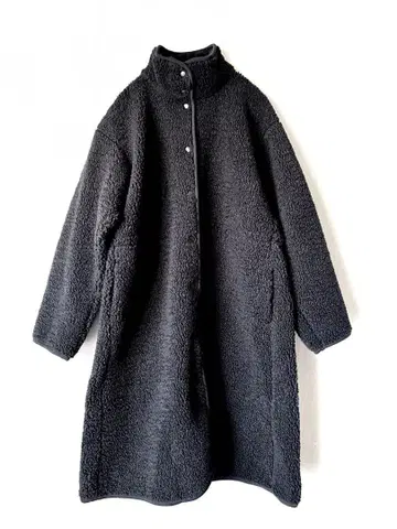 UNIQLO C 스탠드 칼라 플리스 코트