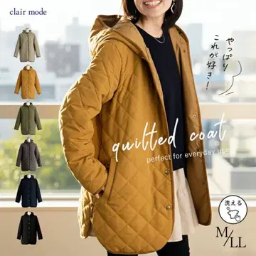 clair mode 퀼팅 코트 L 블랙