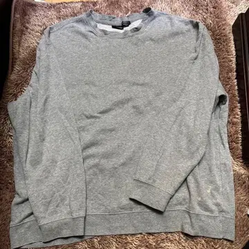 90s 구제 의류 JOE BOXER 그레이 맨투맨 보로 페이드 빈티지