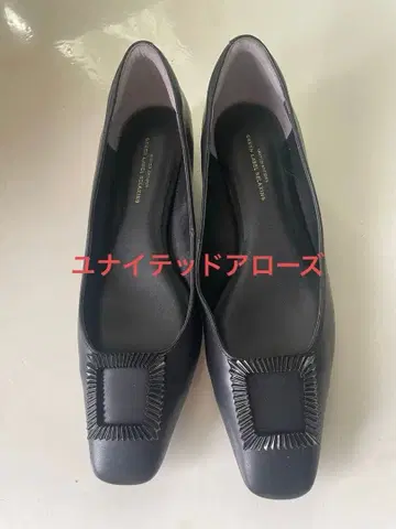 유나이티드 애로우즈 블랙 펌프스 24.5cm