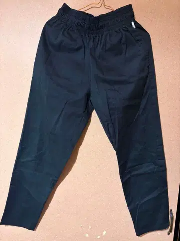 Cookman 블랙 이지 팬츠 셰프 팬츠