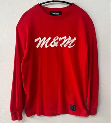 M&M x MASSES L/S TEE 롱 T 엠앤엠 마시스 초레어